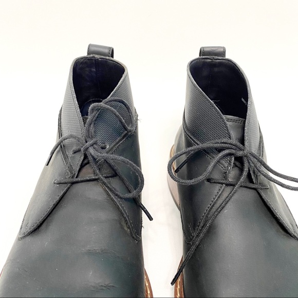 cole haan | colton winter chukka black leather 8.5 main image 5